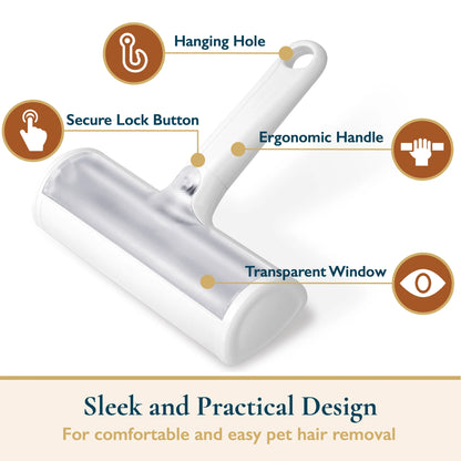 Pet Hair Remover & Pet Grooming Gloves Set, Dog/Cat Grooming Washing Gloves, Dog Brush Deshedding Tool, Reusable Lint Roller for Pet Hair, Dog/Cat Hair/Fur Remover for Carpet, Furniture